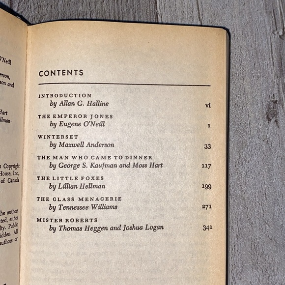 Six Modern American Plays vintage hardback book - Picture 6 of 10